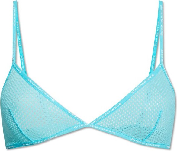 Alexander Wang Athletic Meshed Triangle Bra