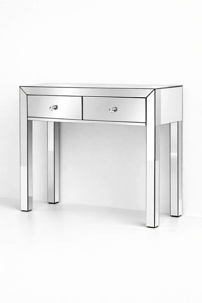 Mirrored console table