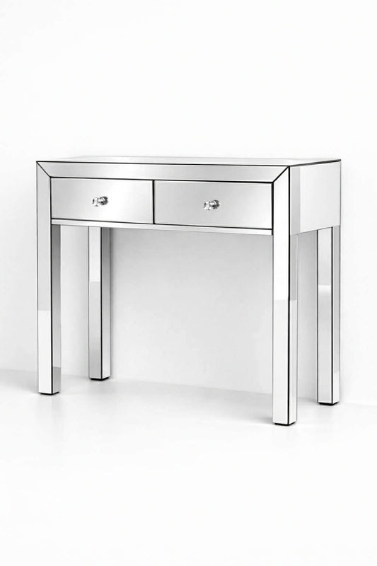 Mirrored console table