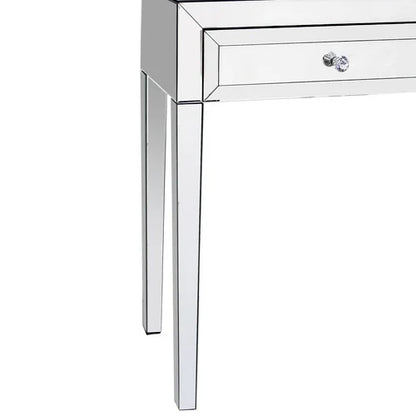 Mirrored console table