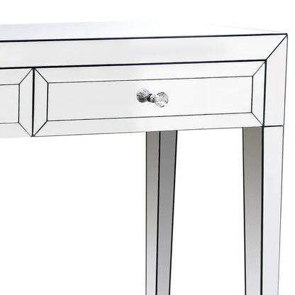 Mirrored console table