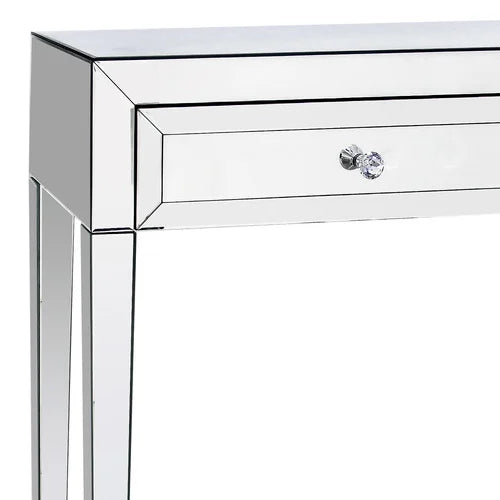 Mirrored console table
