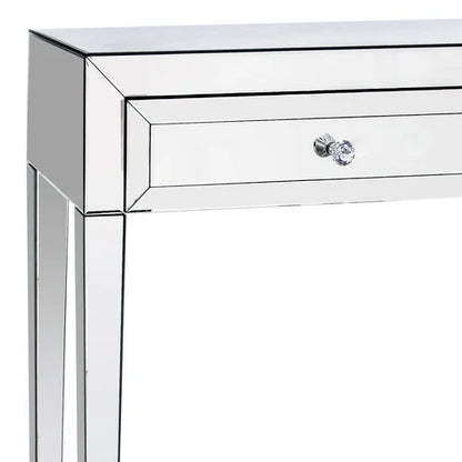 Mirrored console table